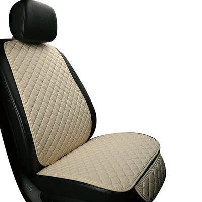Seat Cover Five-Seater Breathable Car – Four Seasons Pad - single-seat-warm-rice-linen