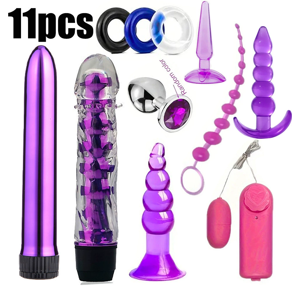 Набор из 10–23 единицы секс-игрушка анальный стимулятор комплект BDSM набор продолжение связанный