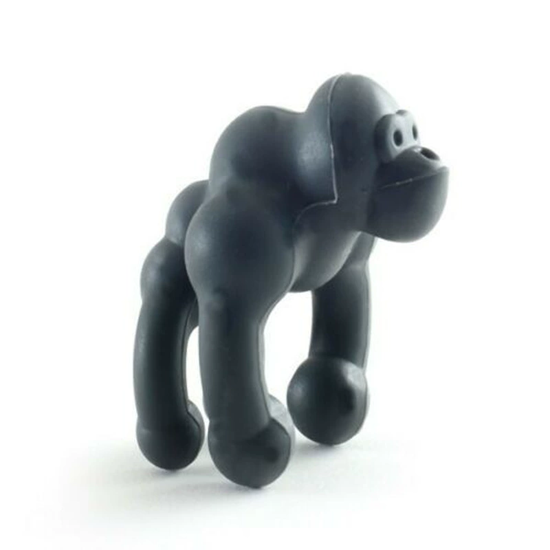 Креативные кухонные практичные небольшие инструменты Gorilla крышка слишком высокая для предотвращения перелива, силиконовая подставка для чая