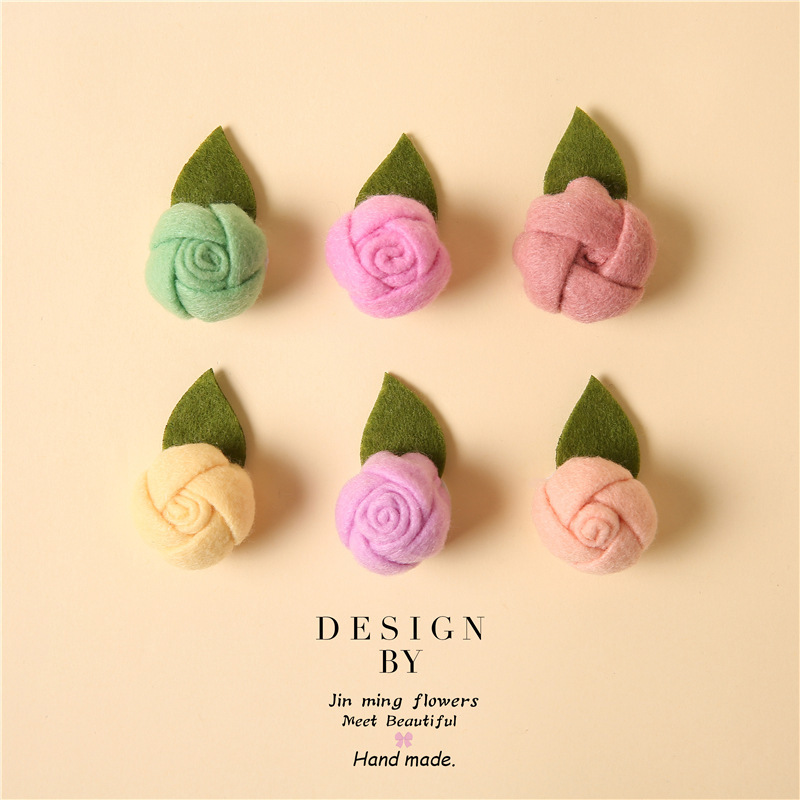 Autumn and Winter Clothing DIY Accessories with Leaves Flower Bud Accessories Bag Doll Clothing Accessories Wool Felt Buds Autumn and Winter Clothing DIY Accessories with Leaves Flower Bud Accessories Bag Doll Clothing Accessories Wool Felt Buds