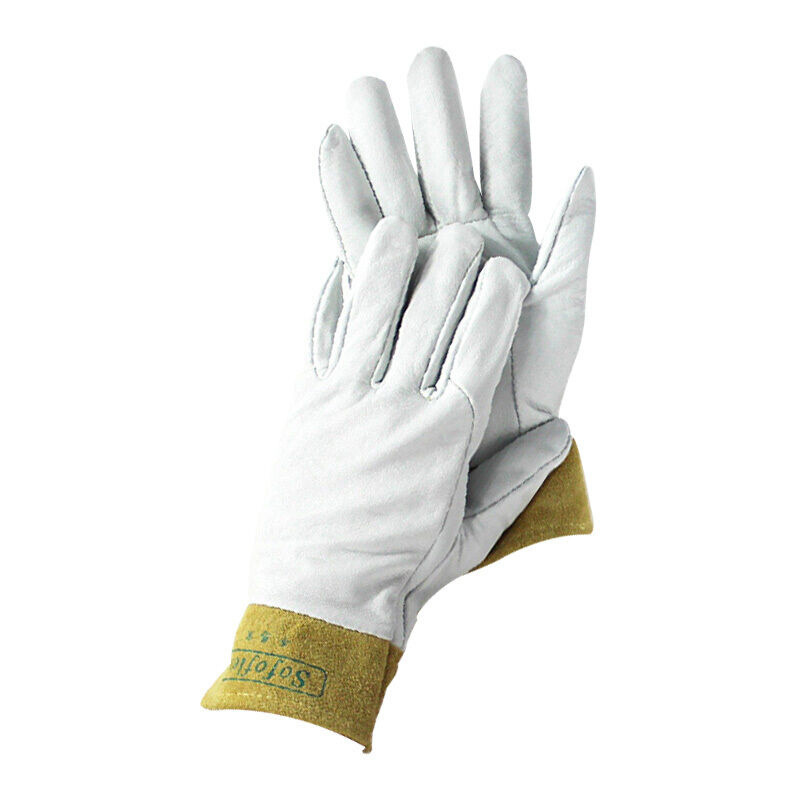 威特仕10-1008羊皮手套短款氩弧焊电焊隔热10-1009长款焊工手套