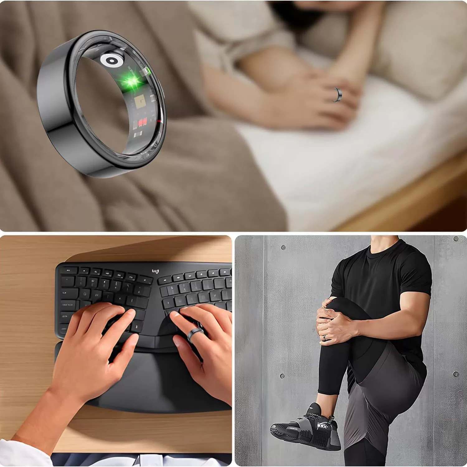 Умное кольцо Bluetooth умное кольцо со сном частотой сердцебиения кровью
