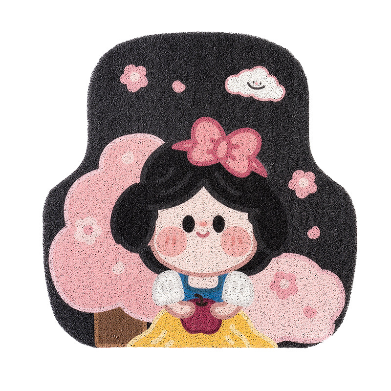 실크 링-블랙 프린세스 리어 풋 패드 1