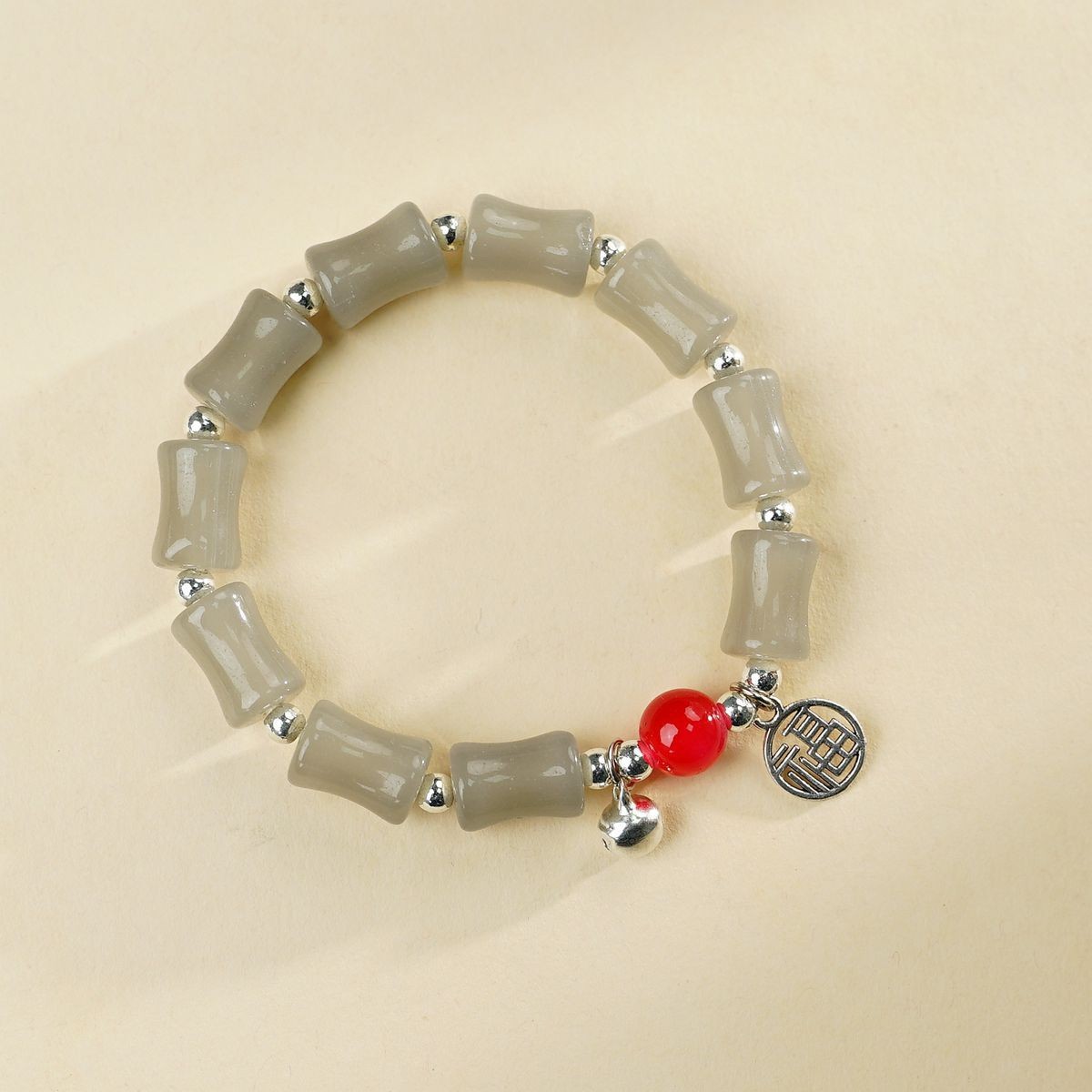 Jingdezhen pulsera de cerámica de verano mujer alta sensación galletas serie de gatos nicho diseño universal pulsera alta sensación