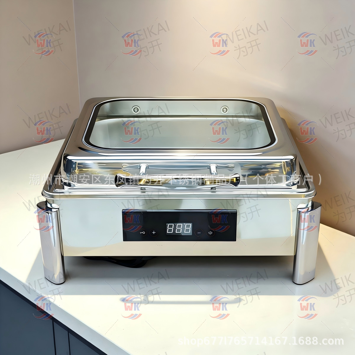 Horno buffet Amazon transfronterizo horno de calentamiento eléctrico de acero inoxidable horno Buffy comedor Hotel desayuno comercial horno térmico