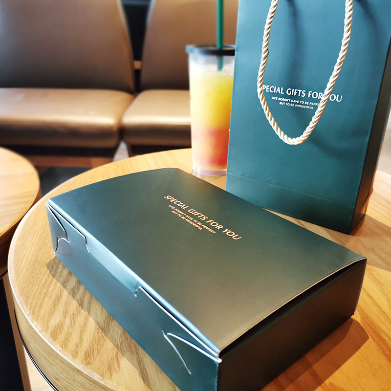 中秋加厚简约烫金月饼蛋黄酥牛轧饼雪花酥绿豆糕包装盒烘焙包装袋|ms