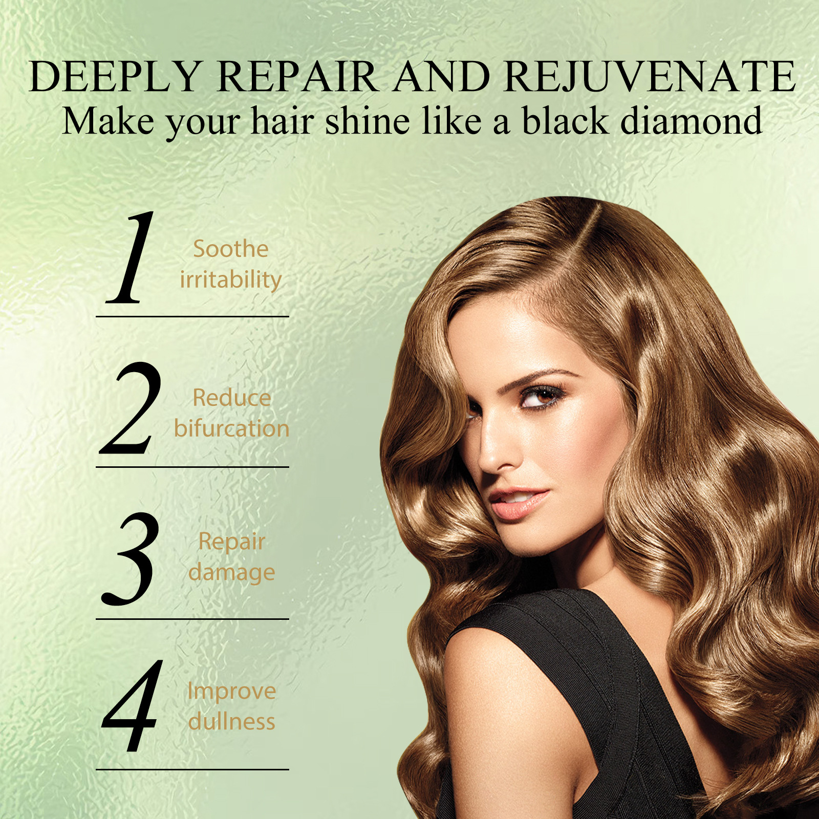 EELHOE Matu kopšanas ēteriskā eļļa Mitrina matus, padarot tos mīkstus, spēcīgus, izturīgus. Tas un atjauno matus, kas ir_voghion.com