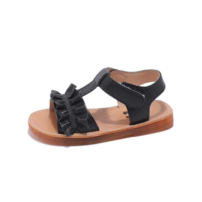 Sandali da ragazza in pizzo dolci e carini per bambini Suola morbida Baby Summer 2024 Nuove scarpe per bambini_voghion.com