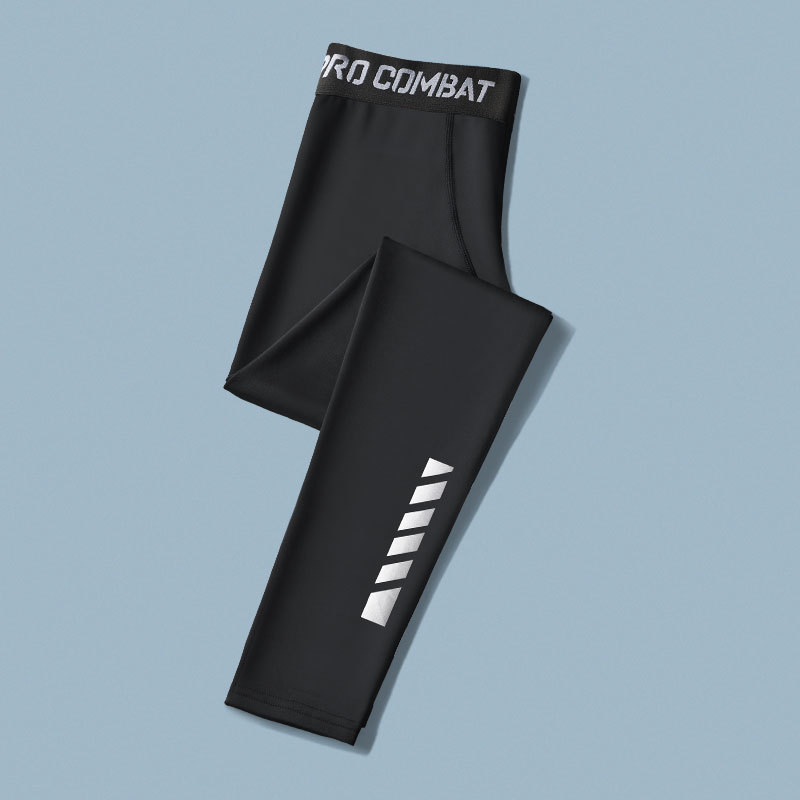 Pantalones de entrenamiento de baloncesto masculino bottom seco rápido correr compresión alta elástica pantalones de entrenamiento de pista y campo fitness