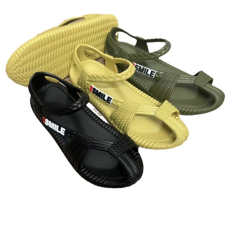 woven retro ethnic beach sandals for men and women