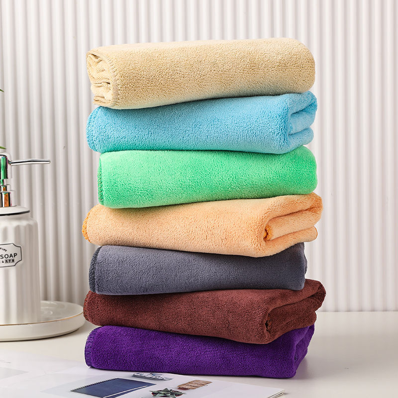Los fabricantes de toallas de peluquería venden al por mayor toallas de limpieza de belleza suaves y absorbentes de agua que no son fáciles de perder image 3