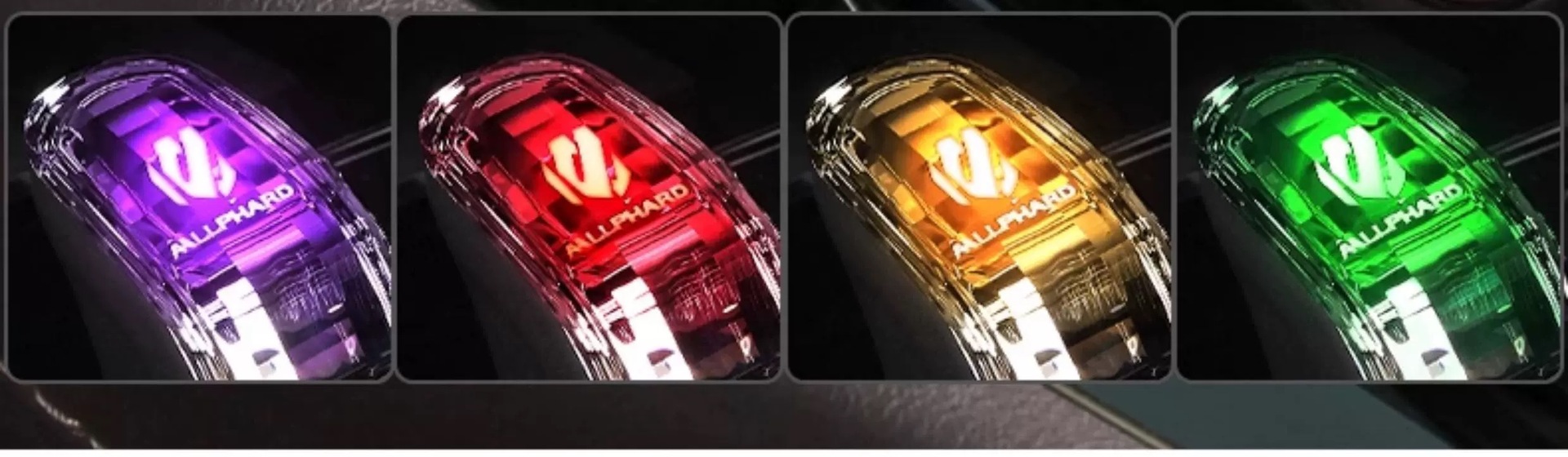 Suitable for 40 Series Toyota Alphard/Hiace/Avensis Crystal Gear Shift Knob Armrest