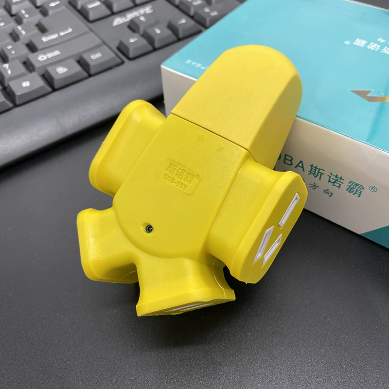 Snowba ground mopping socket thick copper construction site anti-fall high-power porous wireless plug strip engineering large-character plug