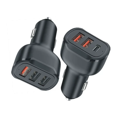 Mobil şarj cihazları, car multi-port usb charger cigarette