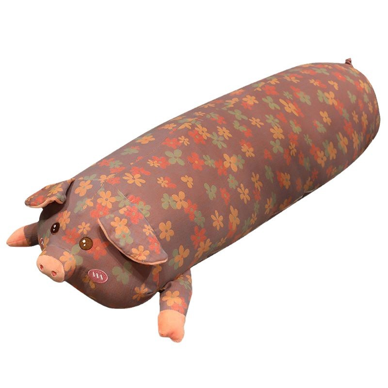 Almohada corporal larga para dormir de lado para niñas y mujeres embarazadas, cojín de cama jacquard de tres capas