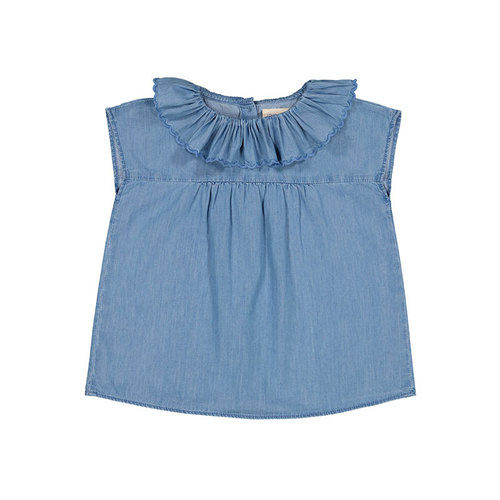!  Children's top 24 summer lou baby girl sweet pastoral style sleeveless suspender shirt skirt suit