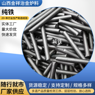 Supply of Pure Iron Dt4 Electromagnetic Pure Iron Rod Can Cut Iron Wire Line Industrial Pure Iron Round Rod