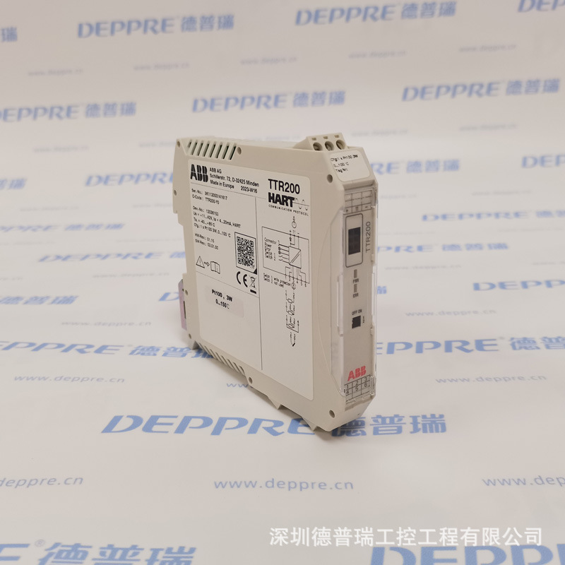 瑞士ABB 全新原装 通用导轨温度变送器TTR200-Y0