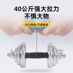 Wholesale 100 meters sea fishing line sub-line khaki main line strong tensile nylon line visible anchor fish big fish line