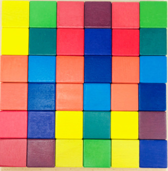 Bloques de construcción de arco iris para niños de madera juguetes bebé color cognición educación infantil altura apilamiento 3-10 años Juguetes