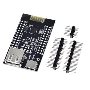 CH582M Development Board Core Board BLE Wireless Bluetooth Microcontroller Low Energy Bluetooth MCU Dual USB