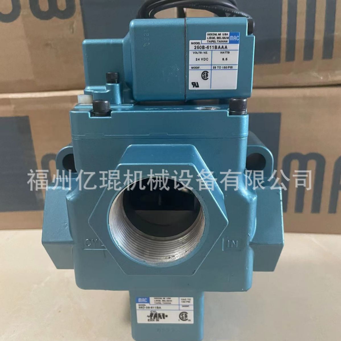 美国原厂MAC电磁阀58D-76-111JA现货零售批发价格优势