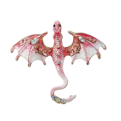 Eco-friendly material multi-color dragon brooch, Yaxa sancaqları - dw0125-2