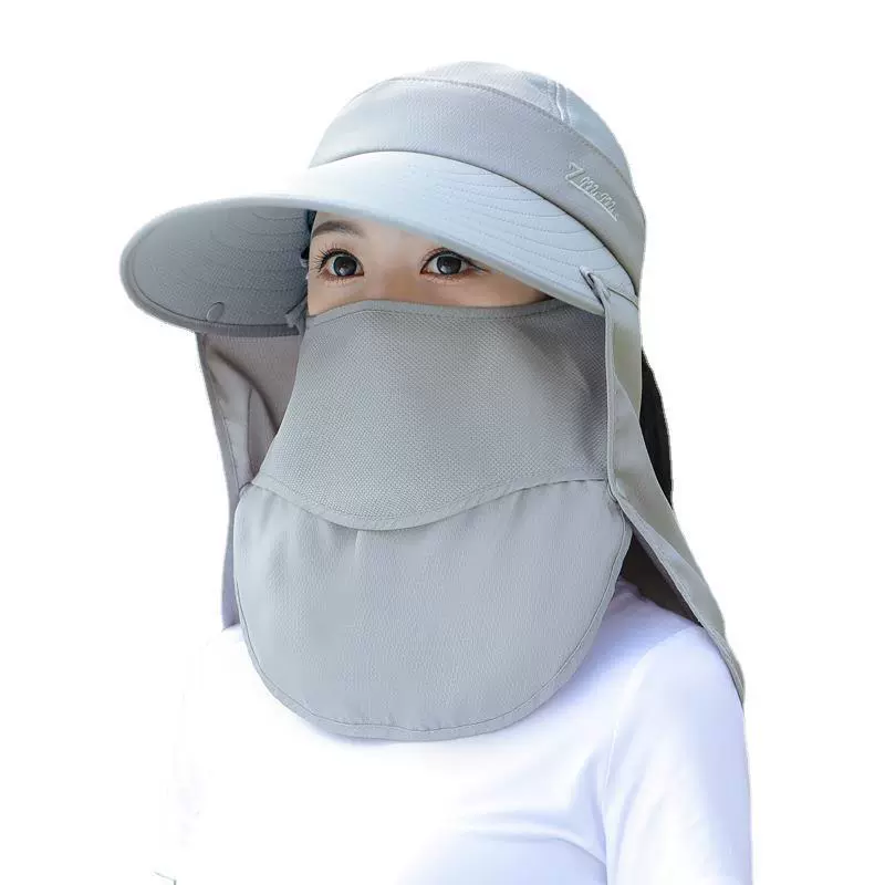 Summer hat, mask solar-powered, sun protection, UF-protection