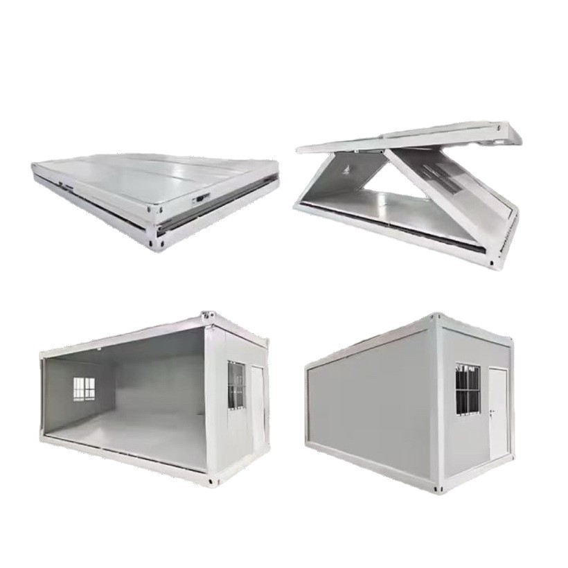 Contenedor plegable de exportación tres minutos instalación rápida de vivienda oficina dormitorio productos terminados sala de caja de embalaje