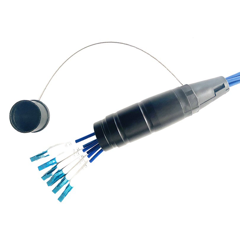 Бронированный оптический кабель защитный полевой оптический кабель Водонепроницаемый разъем PDLC аудио кабель для передачи данных HDMI оптоволоконный кабель Защитная крышка