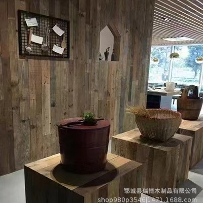 老榆木实木板材老榆木板材批发实木风化板客厅卧室墙壁榆木板材