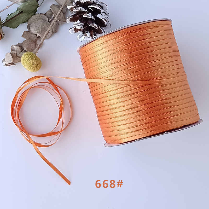 Cifrado 1 punto 0. 3cm3mm de doble cara correa de poliéster correa de color mini arco etiqueta cinta de embalaje al por mayor