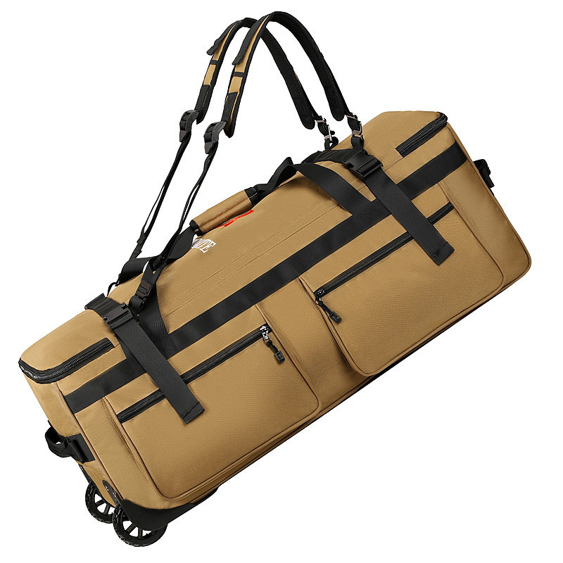 Extra Large Capacity Wheeled Storage Bag, Multifunctional Tug Bag, Aviation Checked Luggage Bag, Outdoor Travel Large Backpack, Trendy