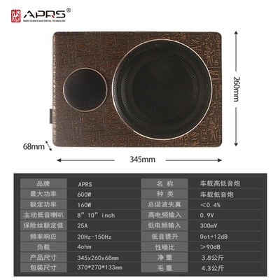 Car speaker/subwoofer Car Seat Audio Systems, Ultra-Thin