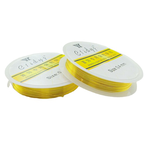 DIY jewelry component color-preserving copper wire shaping lead wire handmade soft wire bead material wholesale