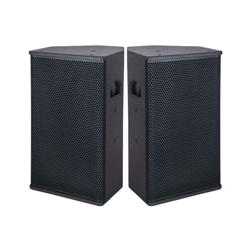 Ventas directas de fábrica al por mayor y al por menor SK-4210 doble 10 pulgadas titular de la tarjeta altavoz KTV conferencia Hotel Audio 4 agudos