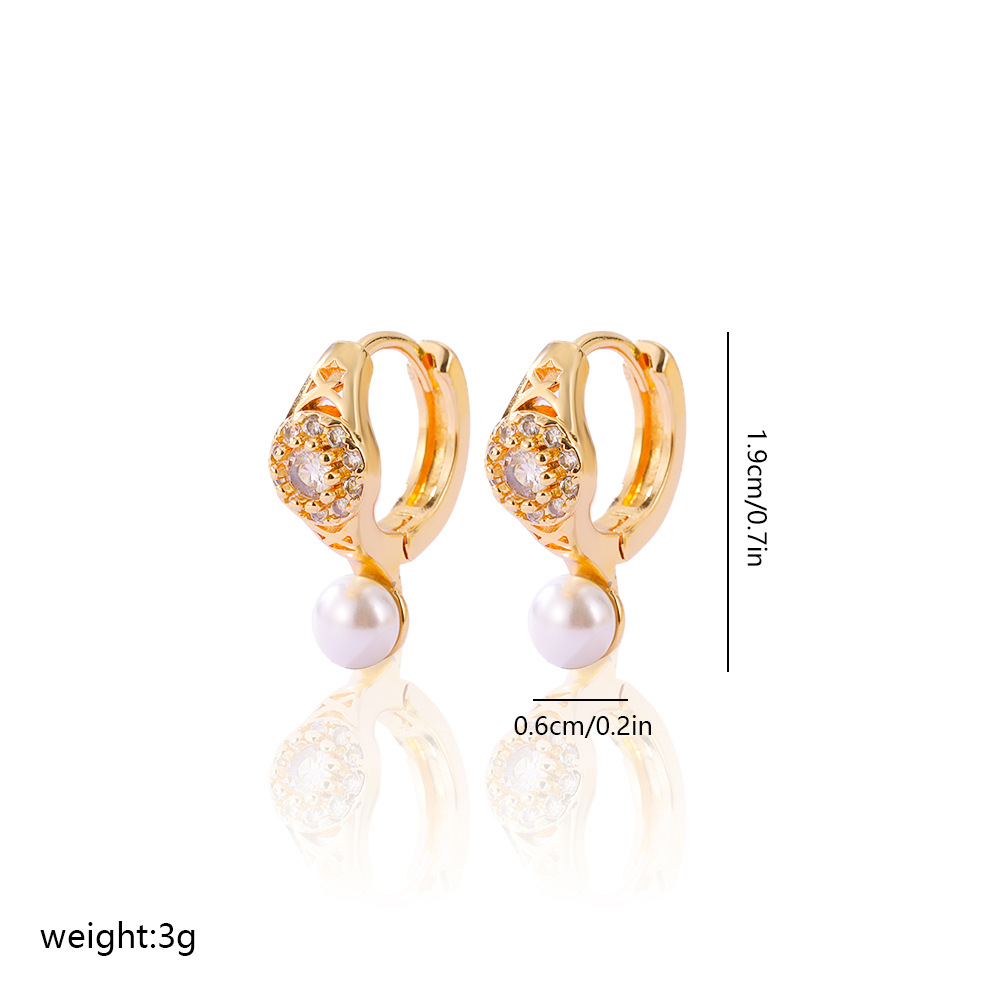 5g Weight Brass Ear Needle Material Zircon Inlay Material Drop Earrings Classification 1 Pair Quantity Daily Occasion Brass Material Heart Shape, Bow Knot Pattern Women's Gender Inlay Design Elegant Style 1 Pair Elegant Heart Shape Bow Knot Inlay Brass Zircon Drop Earrings 4
