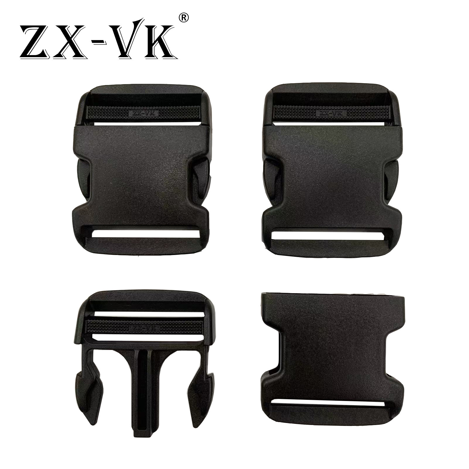En stock suministro diámetro interior 5,1 cm de alta calidad de plástico hebilla bolsa accesorios mochila hebilla POM material image 6