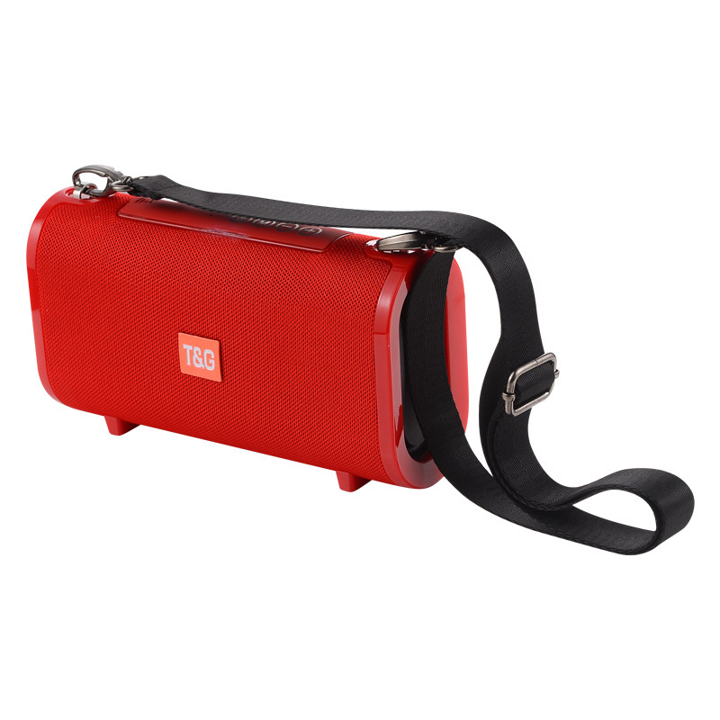 Popular TG123 fabric wireless Bluetooth speaker satchel outdoor portable card radio weight subwoofer gift