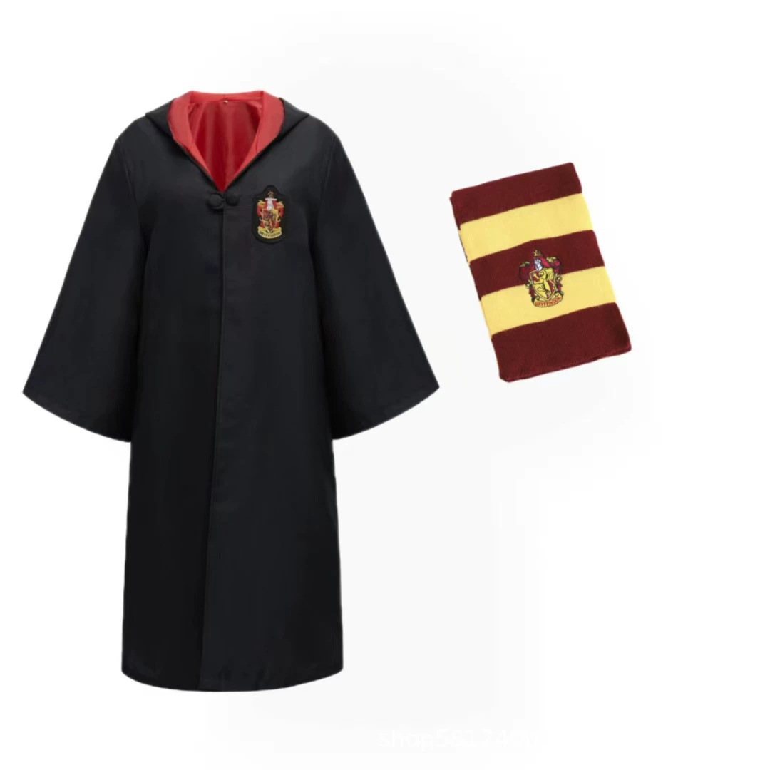 Плащ (Harry Potter) Гриффиндор, школьная мантия, костюм академии, несколько факультетов и размеров