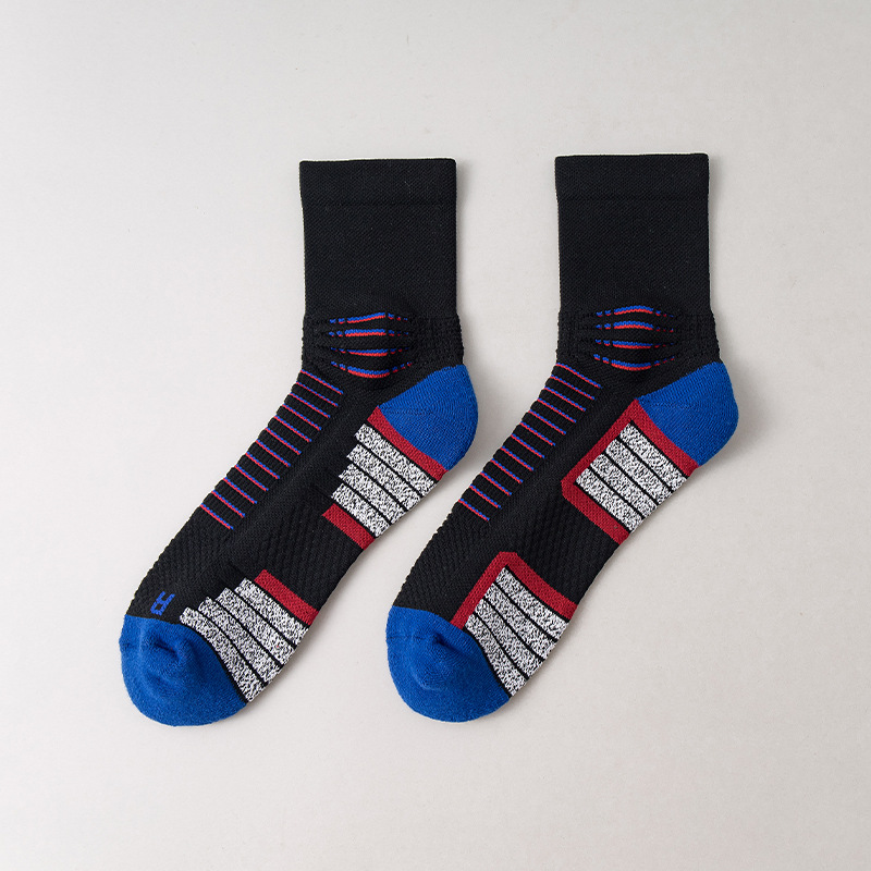 Calcetines de baloncesto para hombres, calcetines de fútbol antideslizantes, calcetines de fútbol transpirables, primavera, toallas gruesas, calcetines deportivos al por mayor