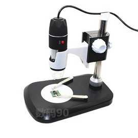 高清1600倍数码放大镜 USB电子工业显微镜 送测量软件 带拍照录像