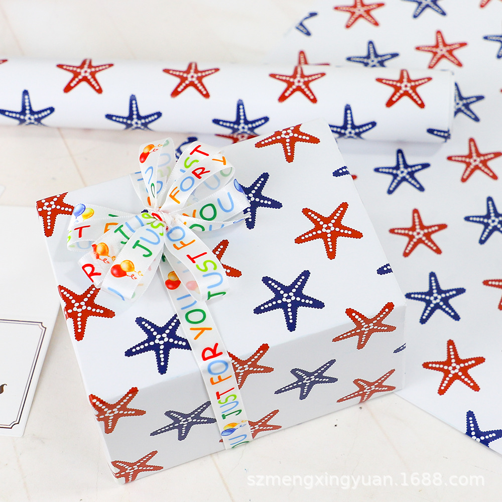 Papel de Regalo Creativo para Cumpleaños, Papel Decorativo Simple con Dibujos Animados para Manualidades, Papel para Envolver Regalos Hechos a Mano para Jardín de Infancia