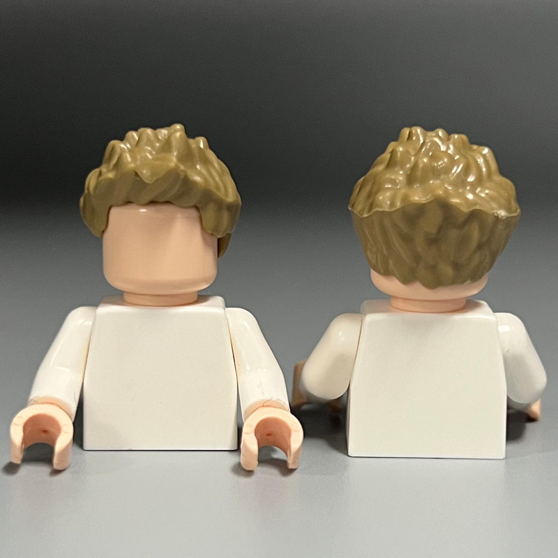 18228/98385 messy hairstyle earthy yellow