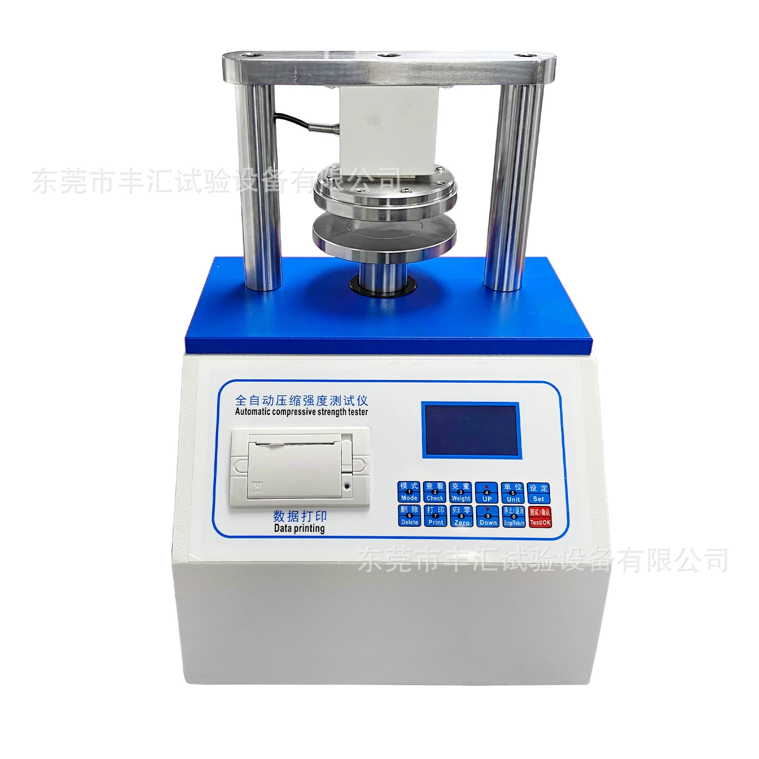 Производитель поставляет картонную гофрированную машину для испытания прочности на сжатие интеллектуальная машина для испытания на прочность на сжатие