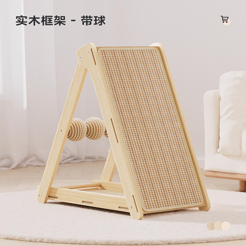 Placa de agarre para gatos resistente al desgaste y sin caspa Almohadilla de agarre para gatos de sisal