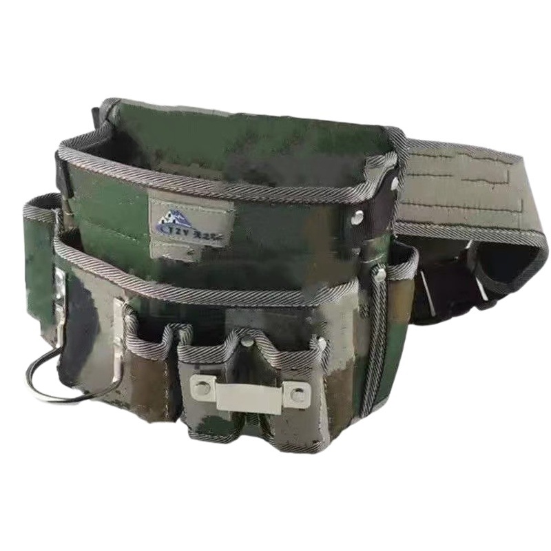 Kit de papel tapiz para trabajar la madera bolsillo de uñas bolsa de uñas resistente al desgaste bolsa de cintura bolsa de uñas multifuncional Kit de bolsillo de cintura