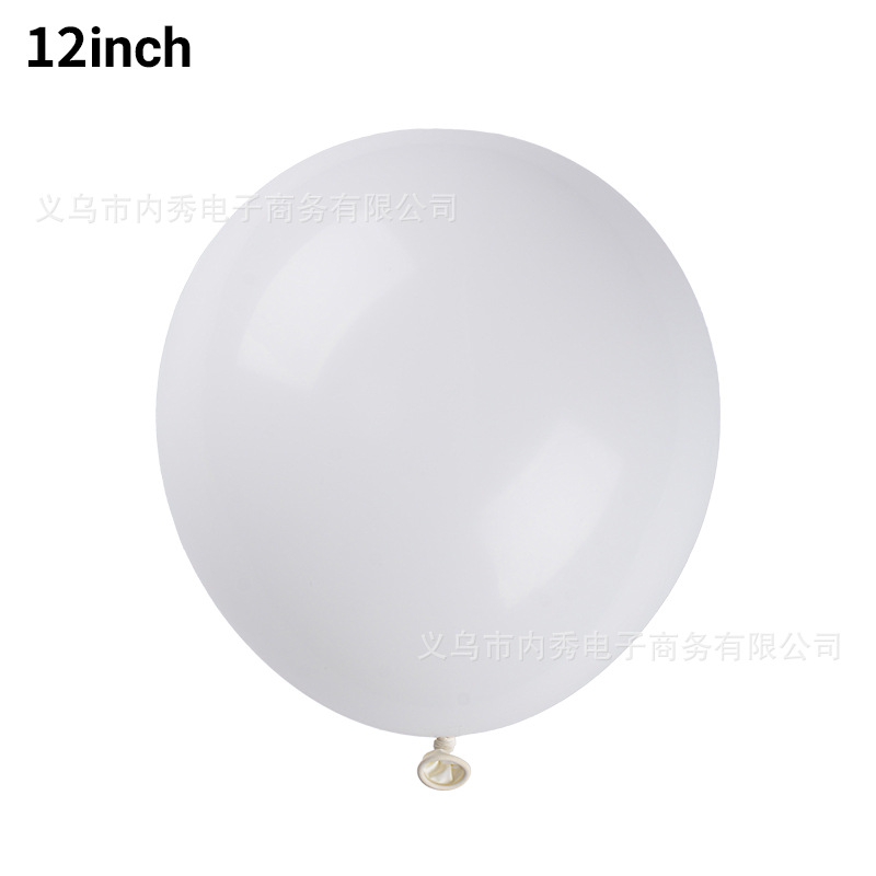 Látex único blanco mate de 12 pulgadas