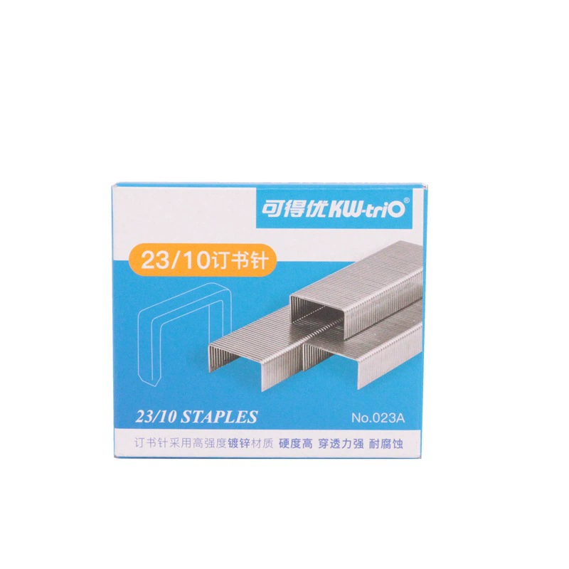 Youyou 023A утолщённые скобы KW 23/10, гвозди 10 мм, подходят для сшивания 50–70 страниц