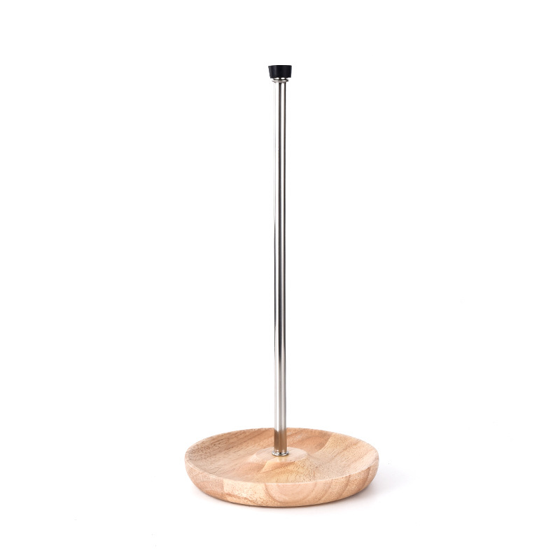 Soporte desmontable de madera para decantador de vino en stock, simple tendedero colgante para decantador, suministro transfronterizo al por mayor.